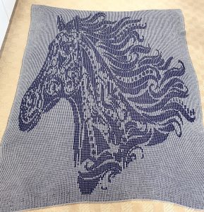 horse head blanket